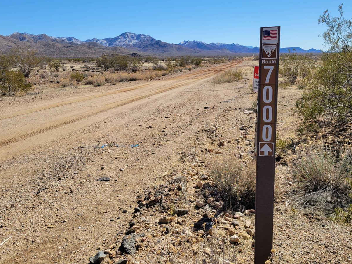County Highway 125 - Route 7000 trail photo