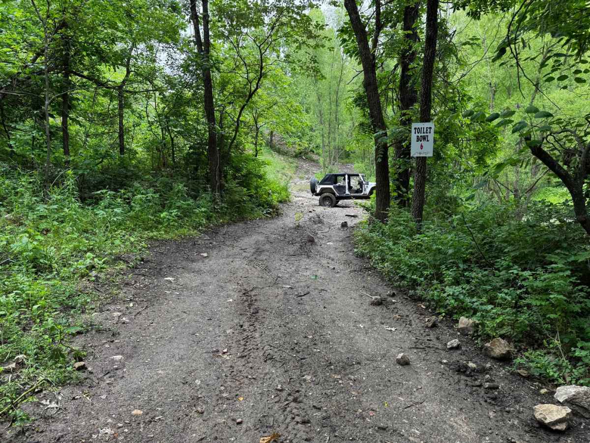 Toilet Bowl 186 trail photo