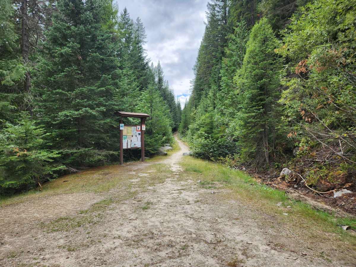 Smith Creek of Boundary County trail photo