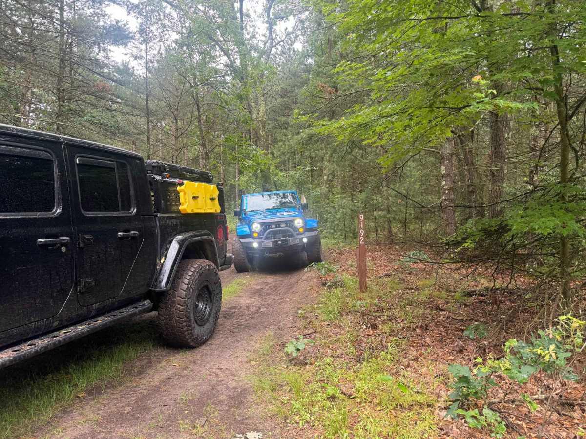 Forest Route 9192 trail photo
