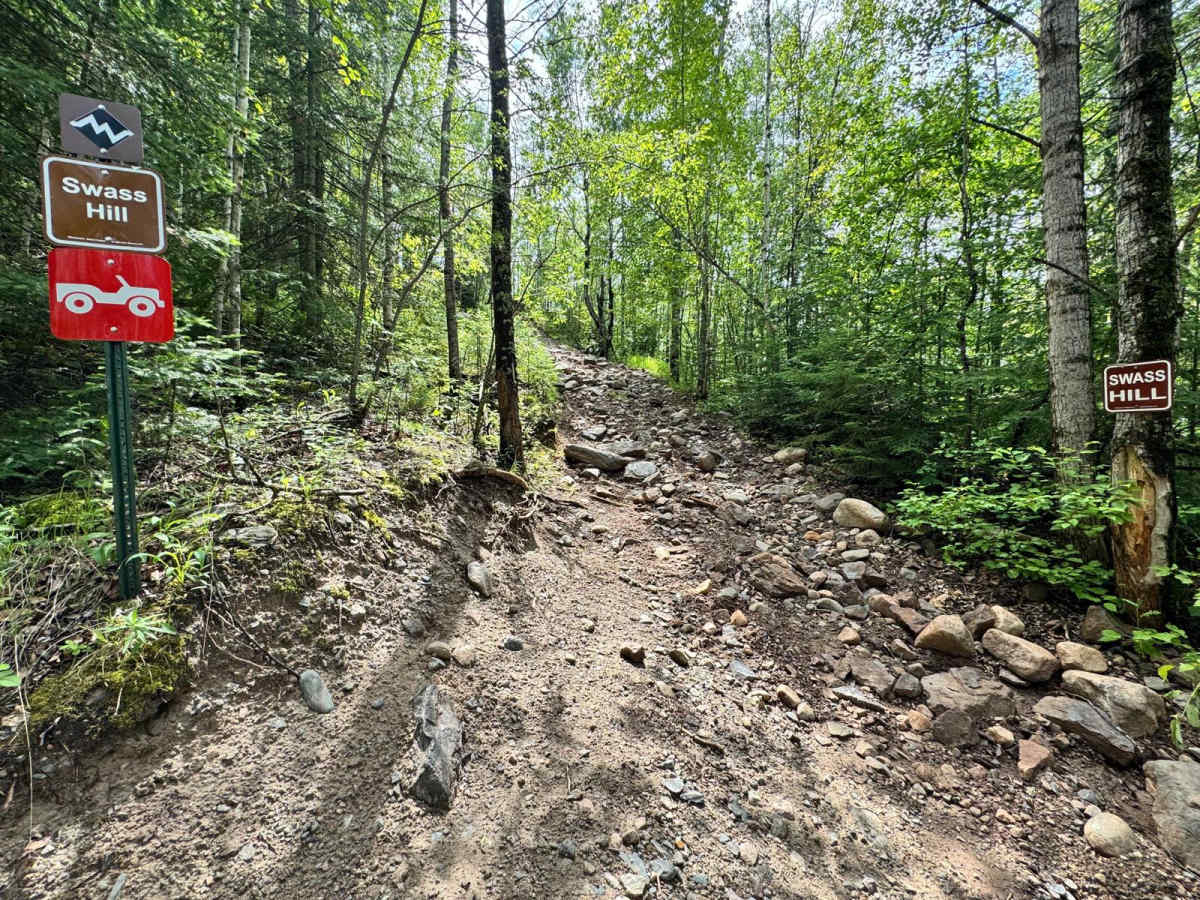 Swass Hill trail photo