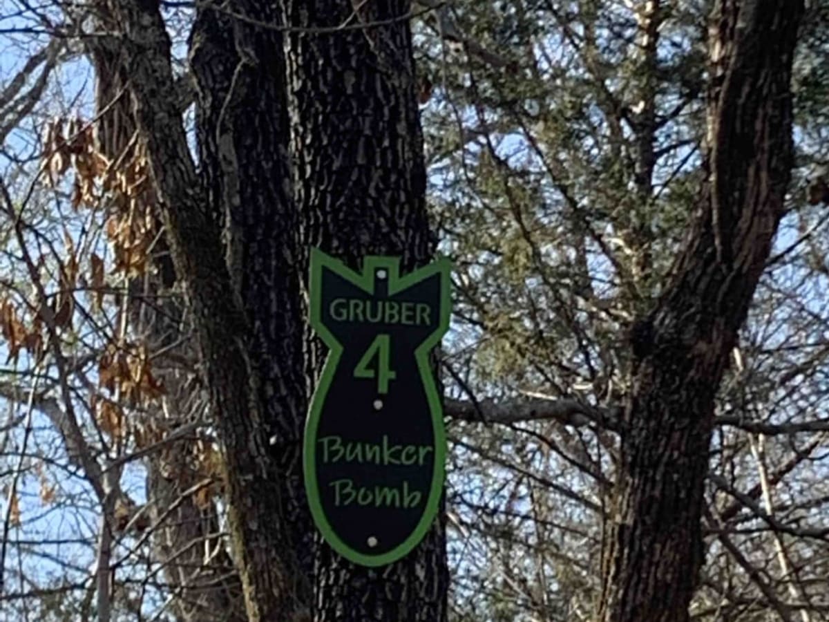 Bunker Bomb trail photo