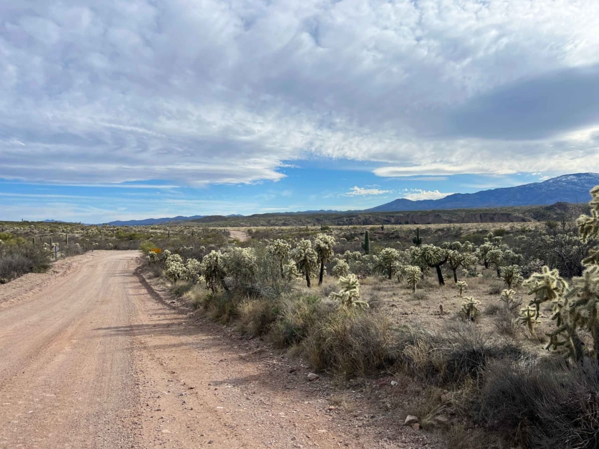 North Cascabel Road trail photo
