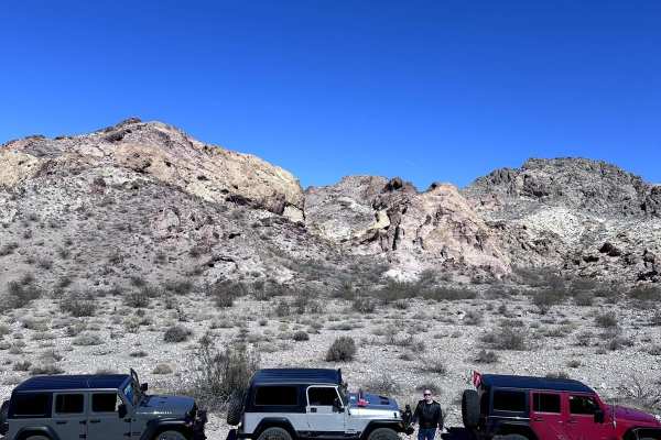Backside Black Mountain Range - B1688