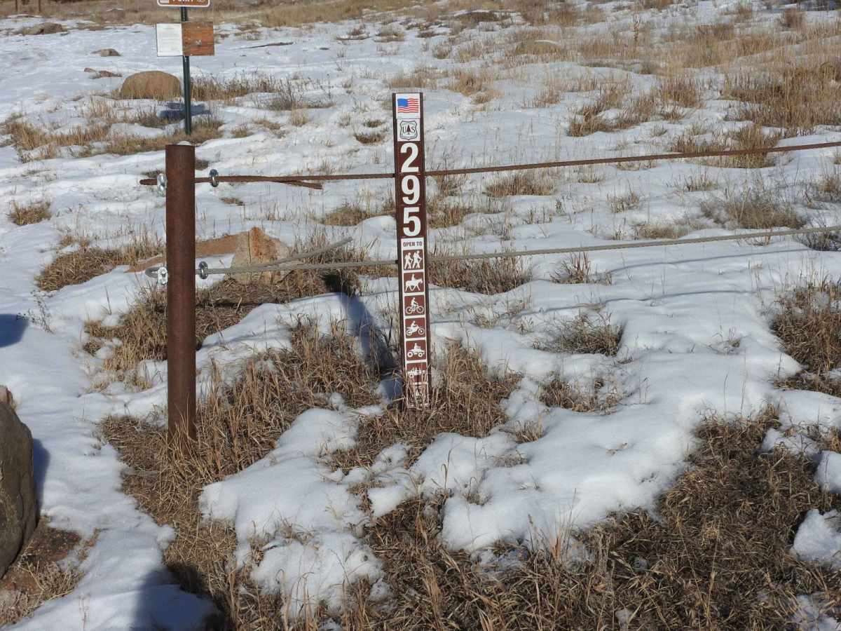 Happy Platte Road  Forest Road 295 trail photo
