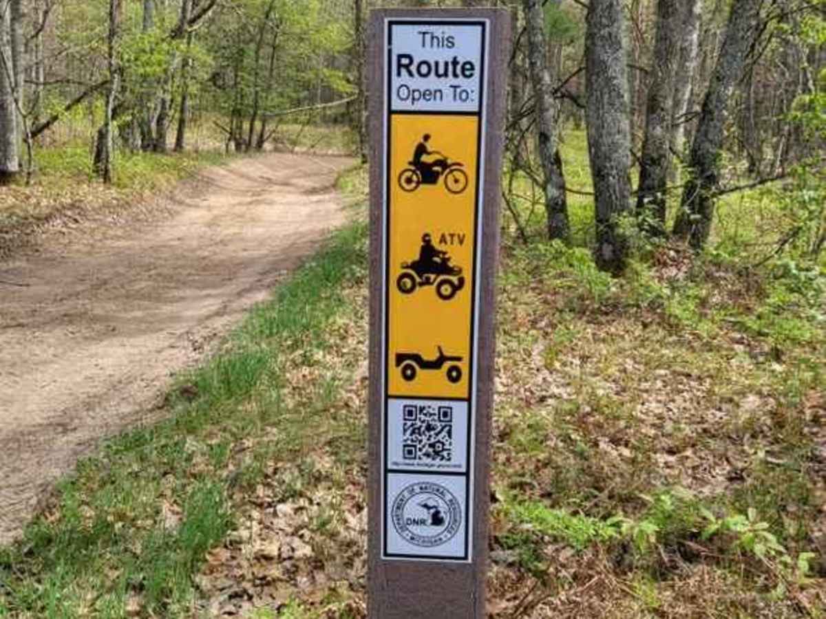 St. Helen ORV Route - South trail photo