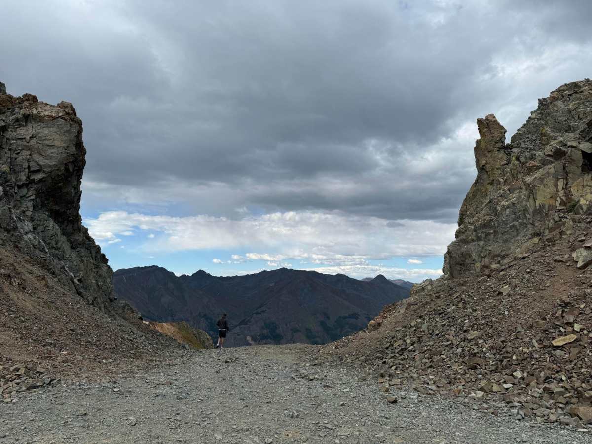 Break In The Mountain trail photo