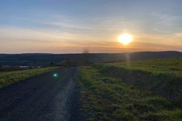 Sunset Hill in Homer