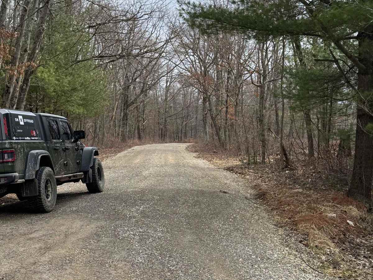Wolf Run Road trail photo