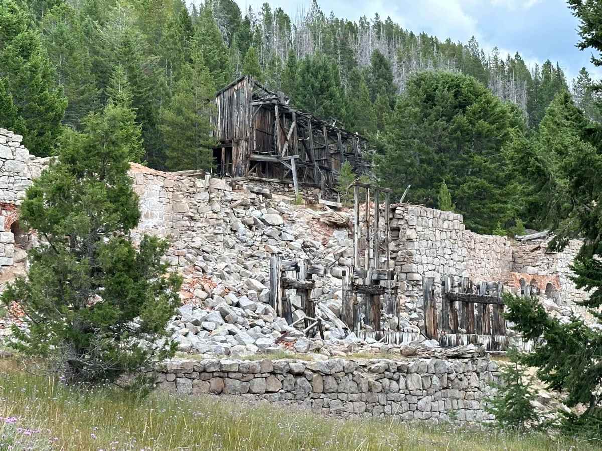 Granite Mine Ghost Town trail photo
