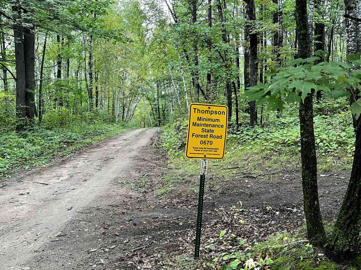Thompson Minimum Maintenance Forest Road photo 3