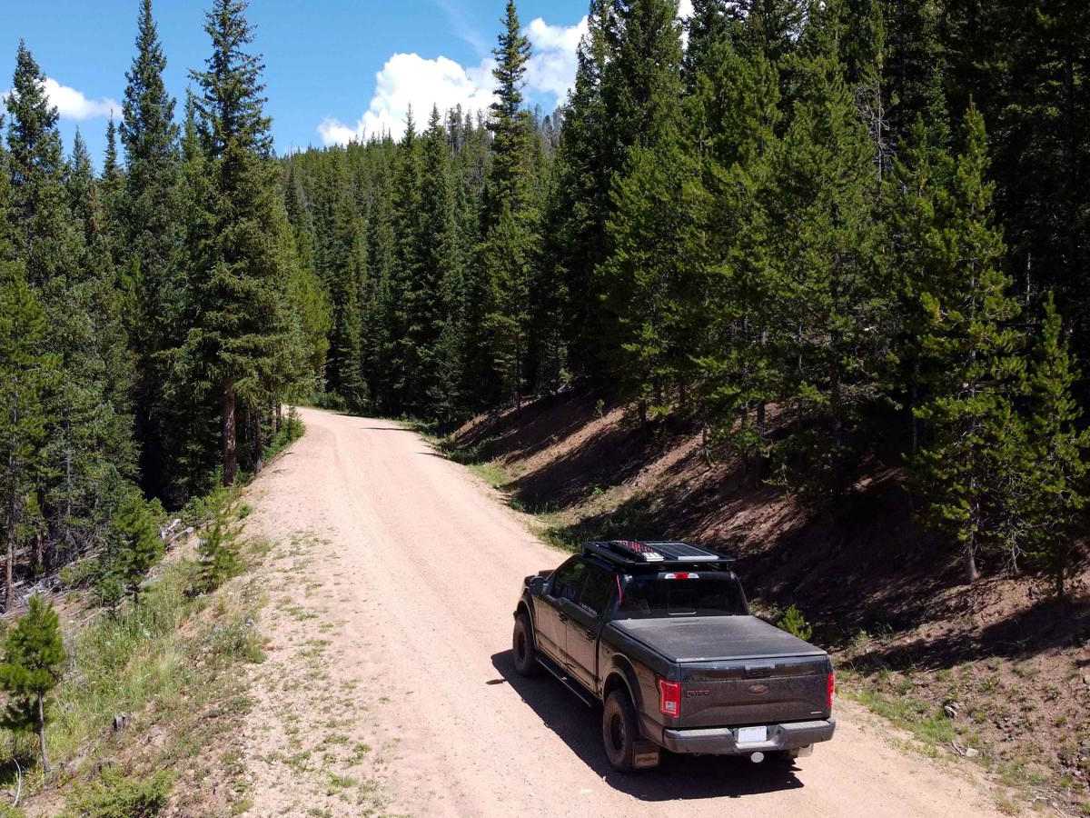 Big Rock Creek Road trail photo