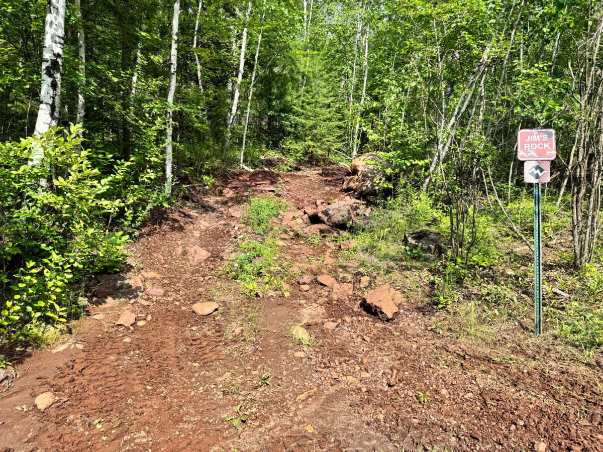 Jim's Rock trail photo