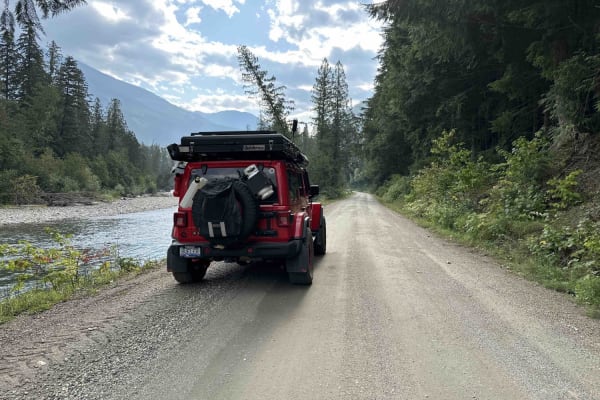 South of Trout Lake to Meadow Mountain Trail