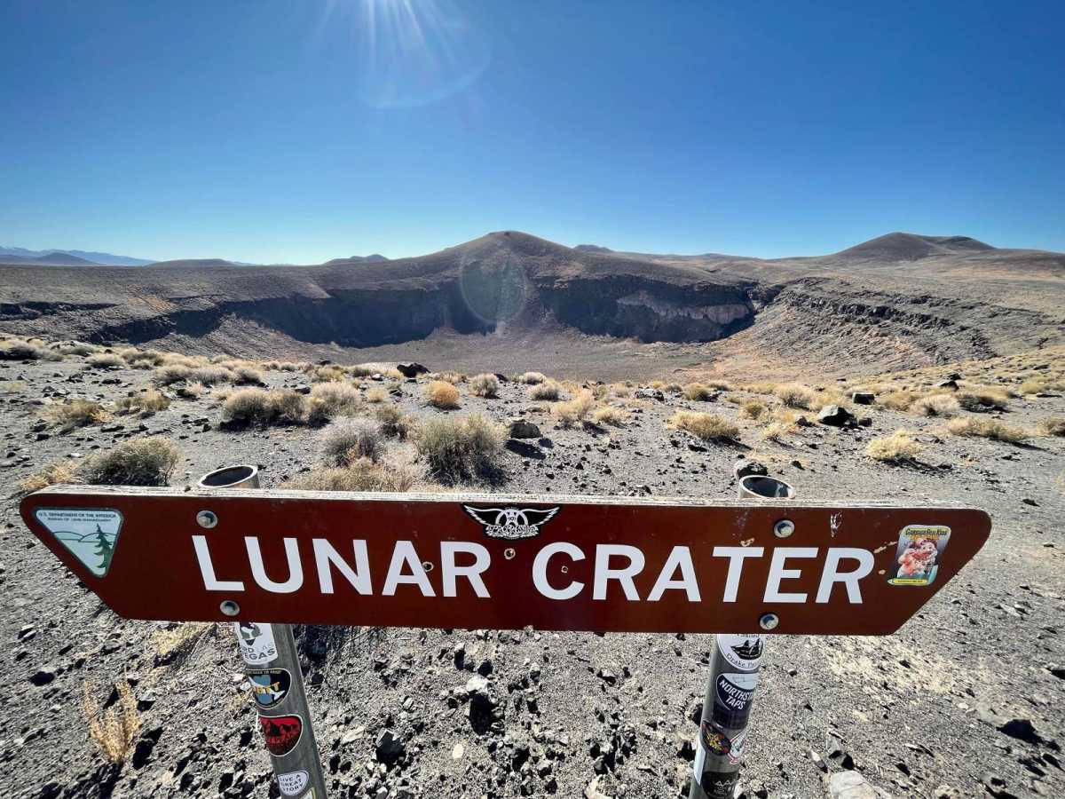 Lunar Crater National Backcountry Byway trail photo