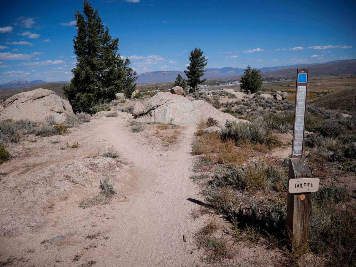 Tailpipe trail photo