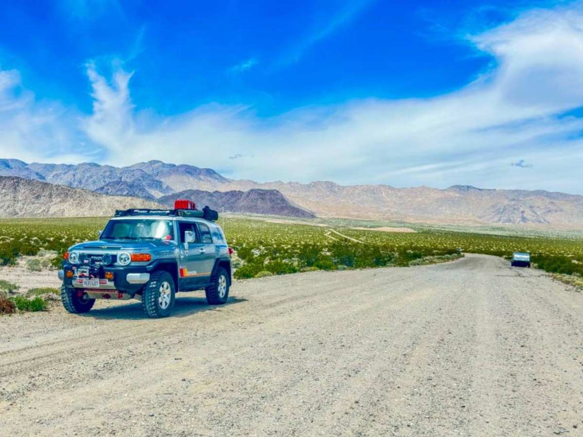 Eureka Valley Road trail photo
