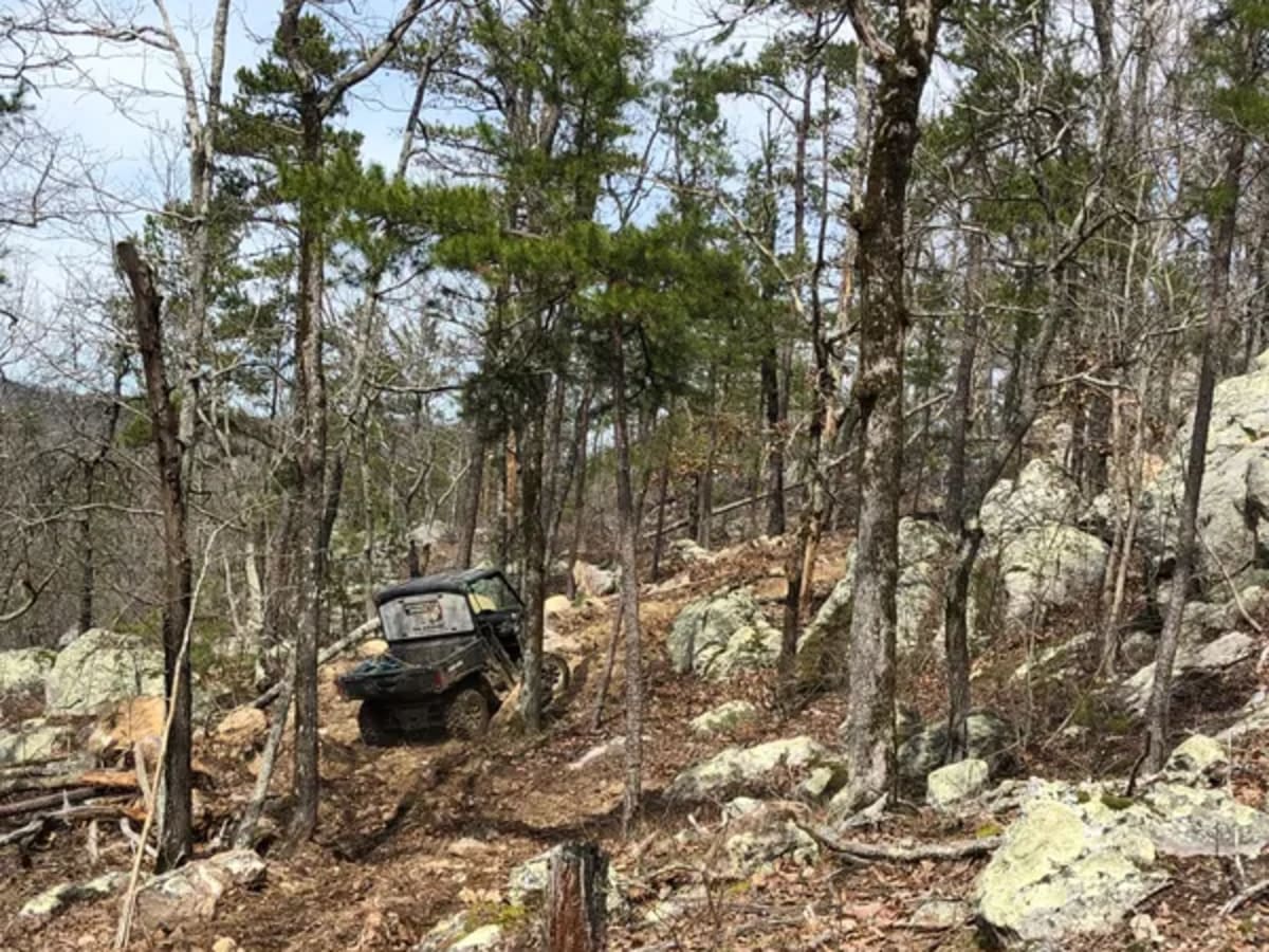 Backside of Gods Path trail photo