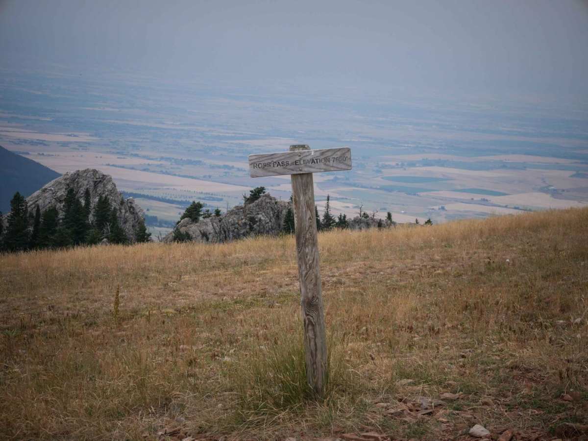 Ross Pass trail photo