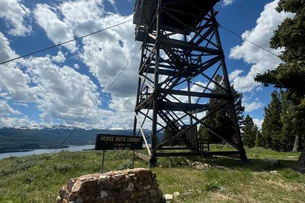 Horse Butte Fire Lookout Road