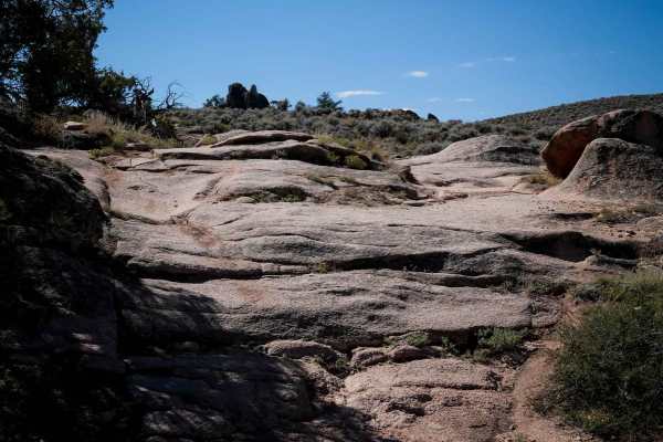 Behind the Rocks