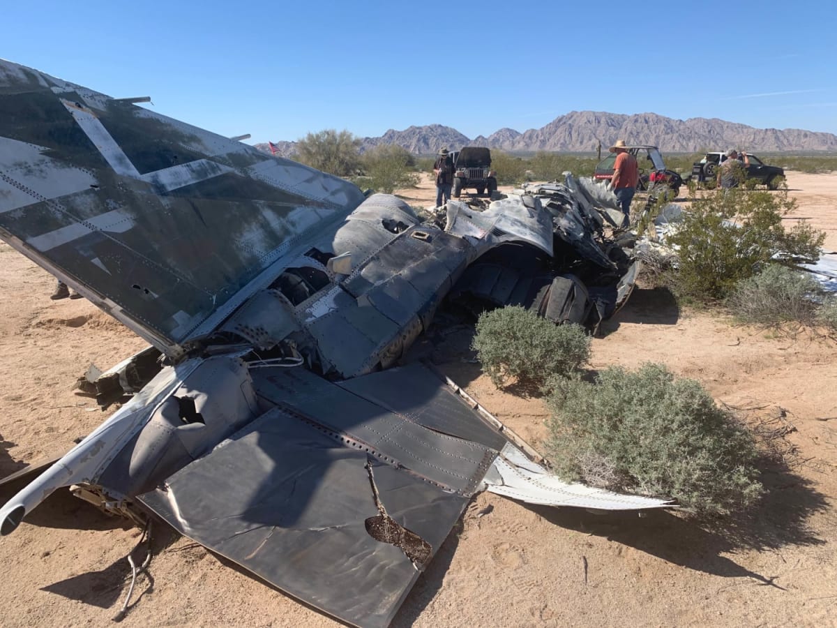 F-4 Phantom Crash Site Spur trail photo