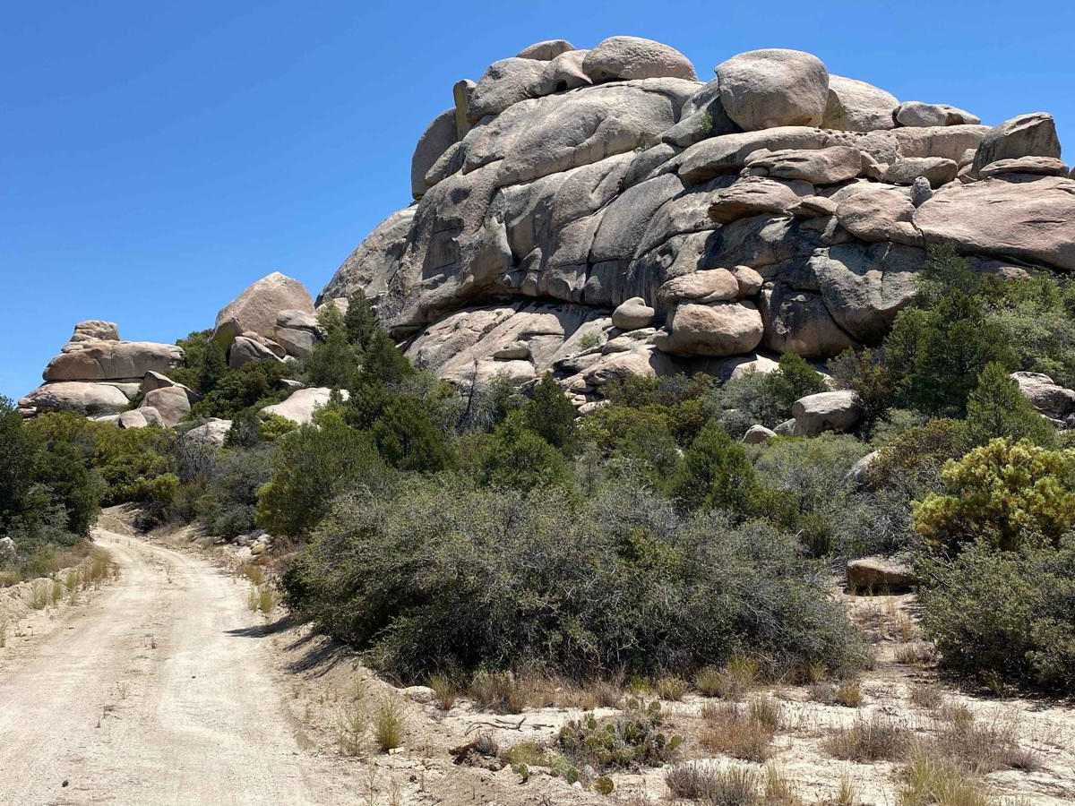 Scenic Road to Rancho Alamar trail photo