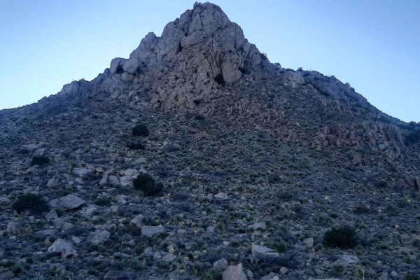 Nalgas Rock Overlook via Powerline Road