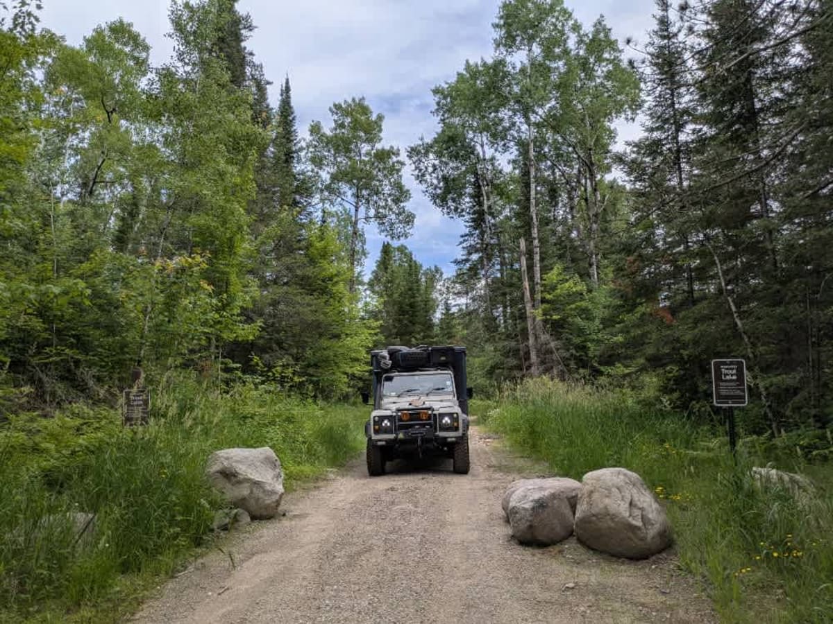 Deep Water Lake trail photo