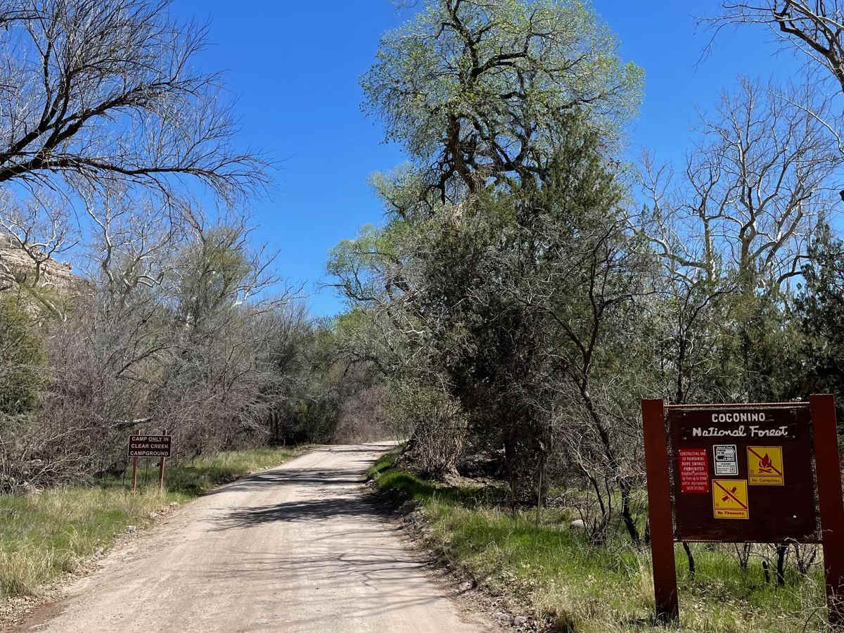 West Clear Creek Access Road and Campground photo 2