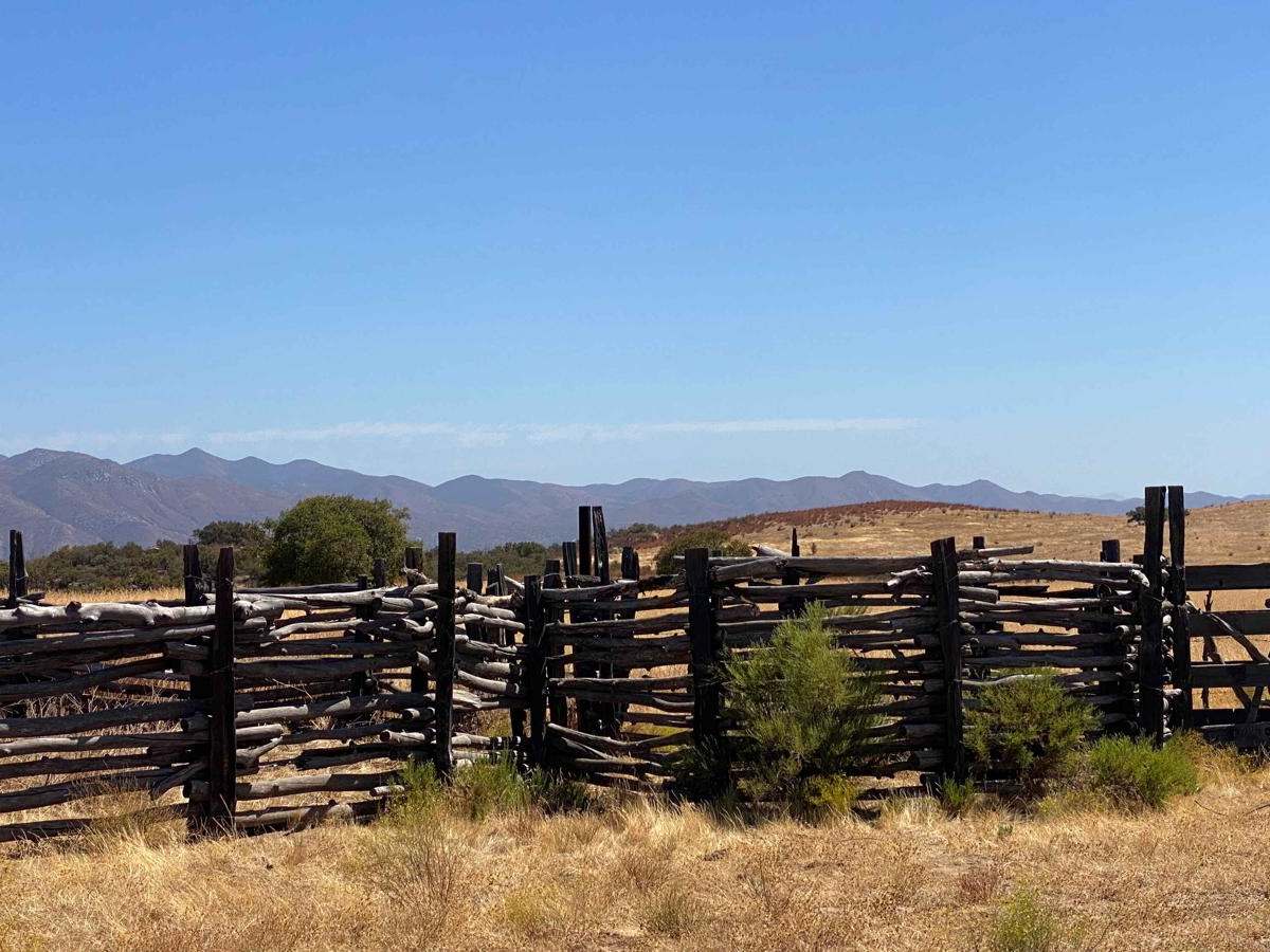 Rancho El Coyote Road trail photo