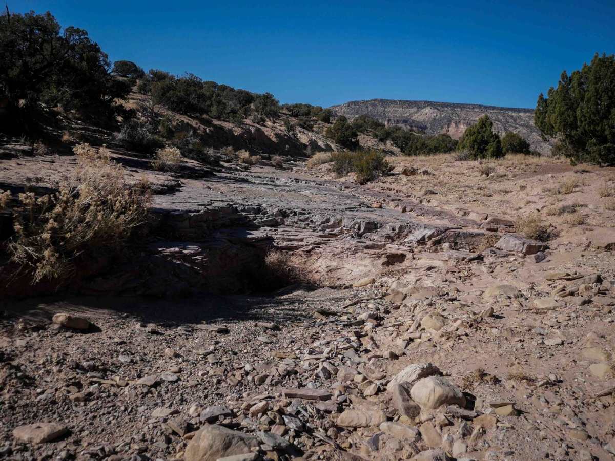 Chimney Rock Wash trail photo