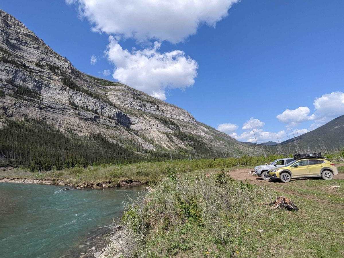 Ya Ha Tinda Road to Bighorn Falls photo 2