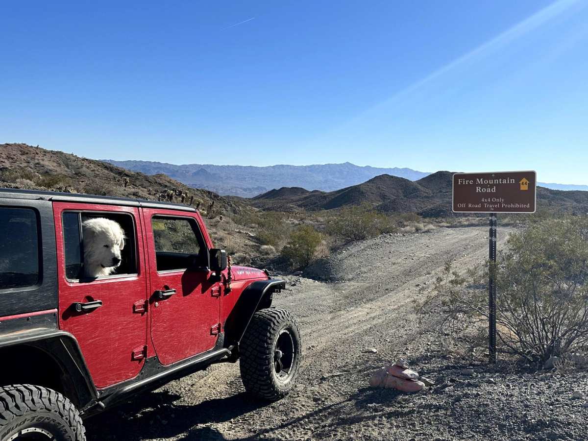 Fire Mountain Road trail photo