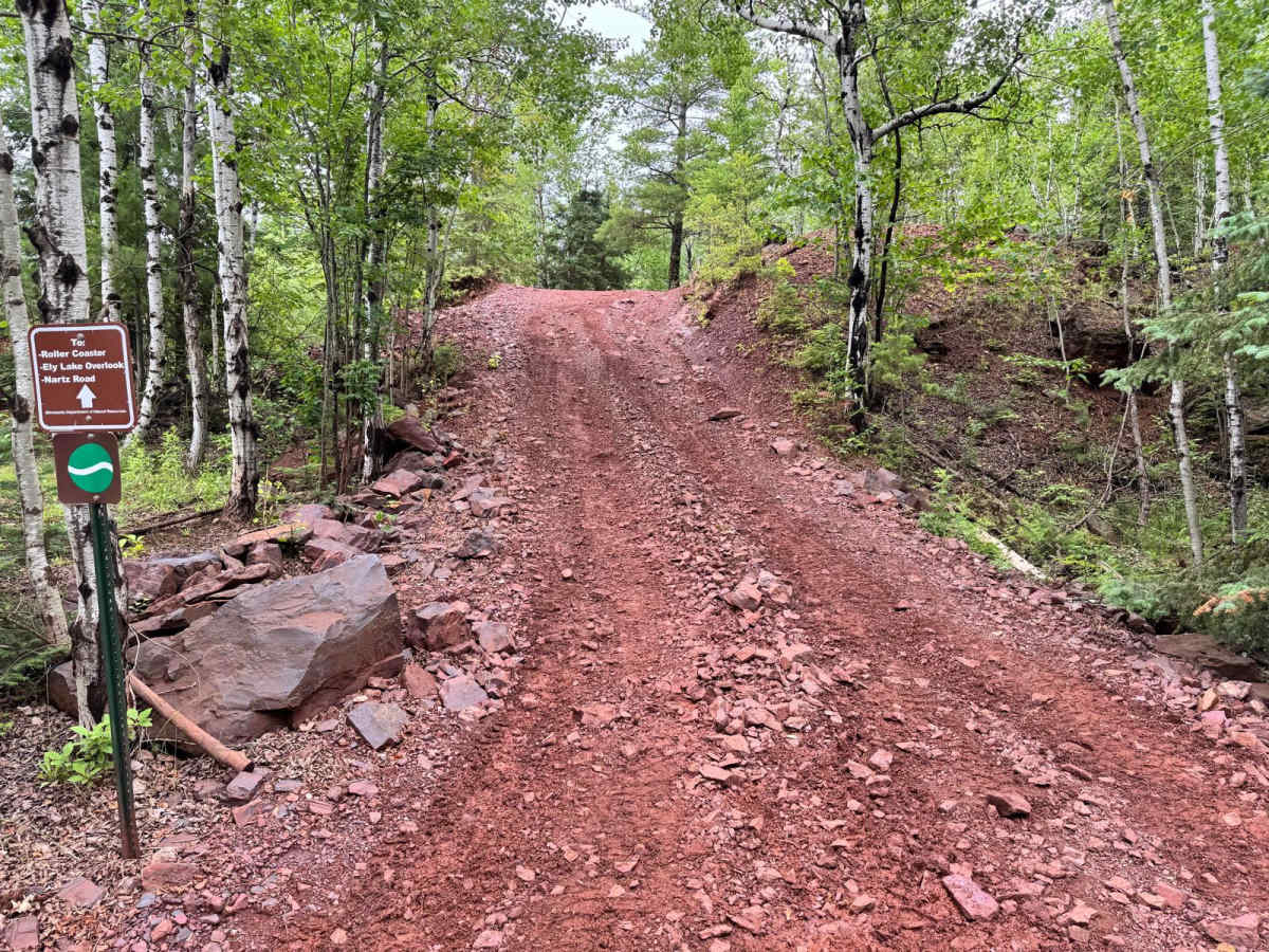 Ely Lake trail photo