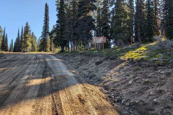 Forest Service Road 555 (FS 555) Scott Mtn-Deadwood