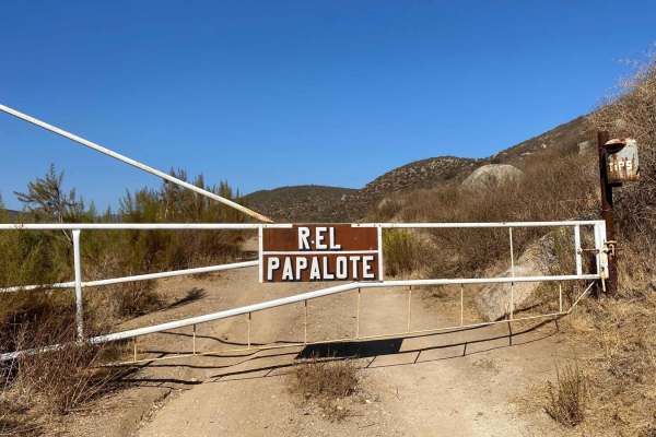Rancho El Papalote Road