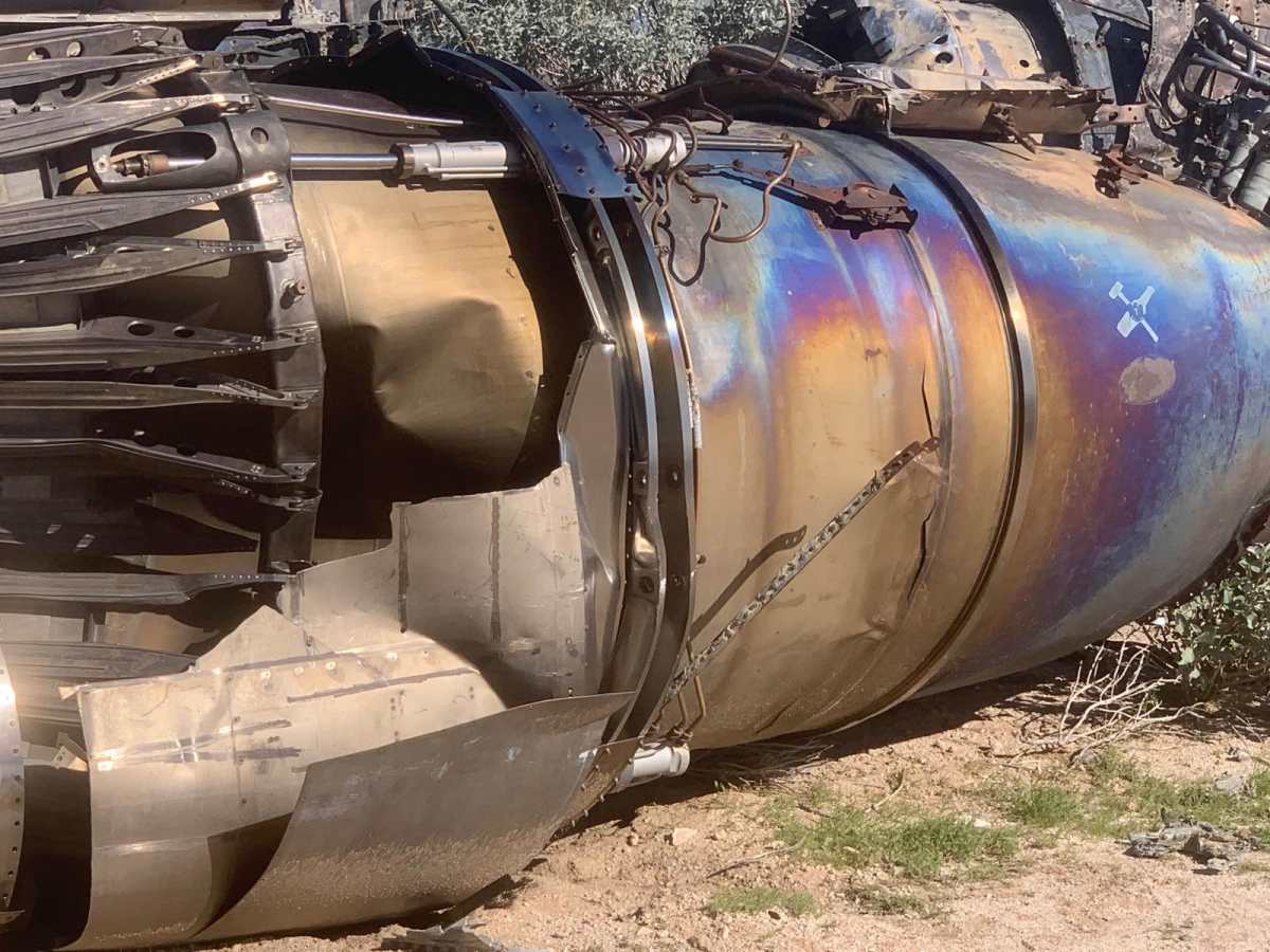 F-14 Tomcat Crash Site Spur photo 6