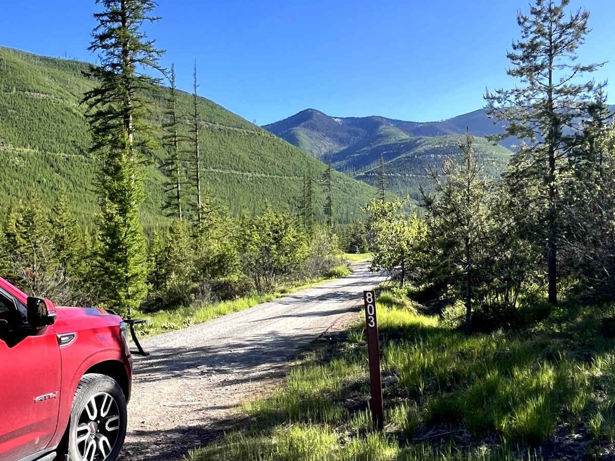 Hallowat Creek North - NF315 trail photo