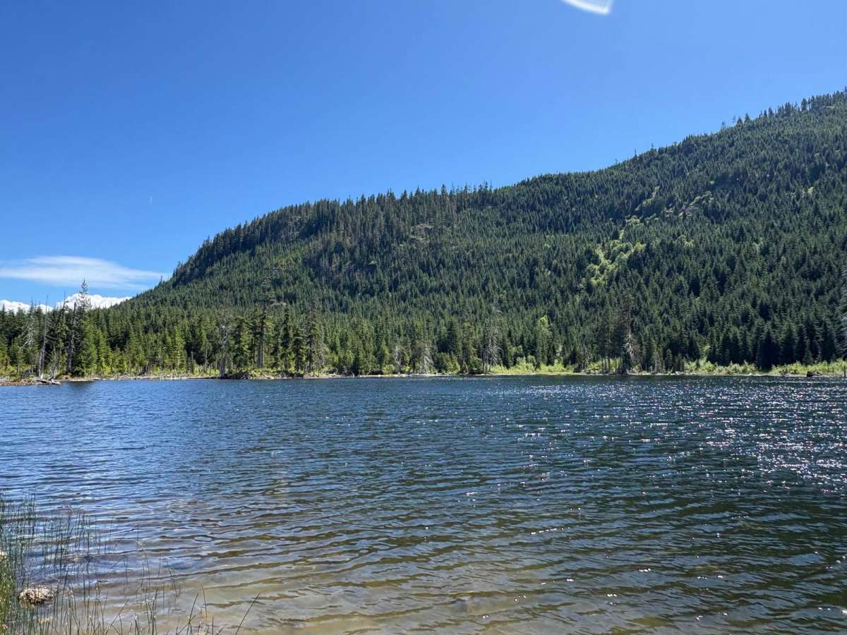 Sherk Lake trail photo