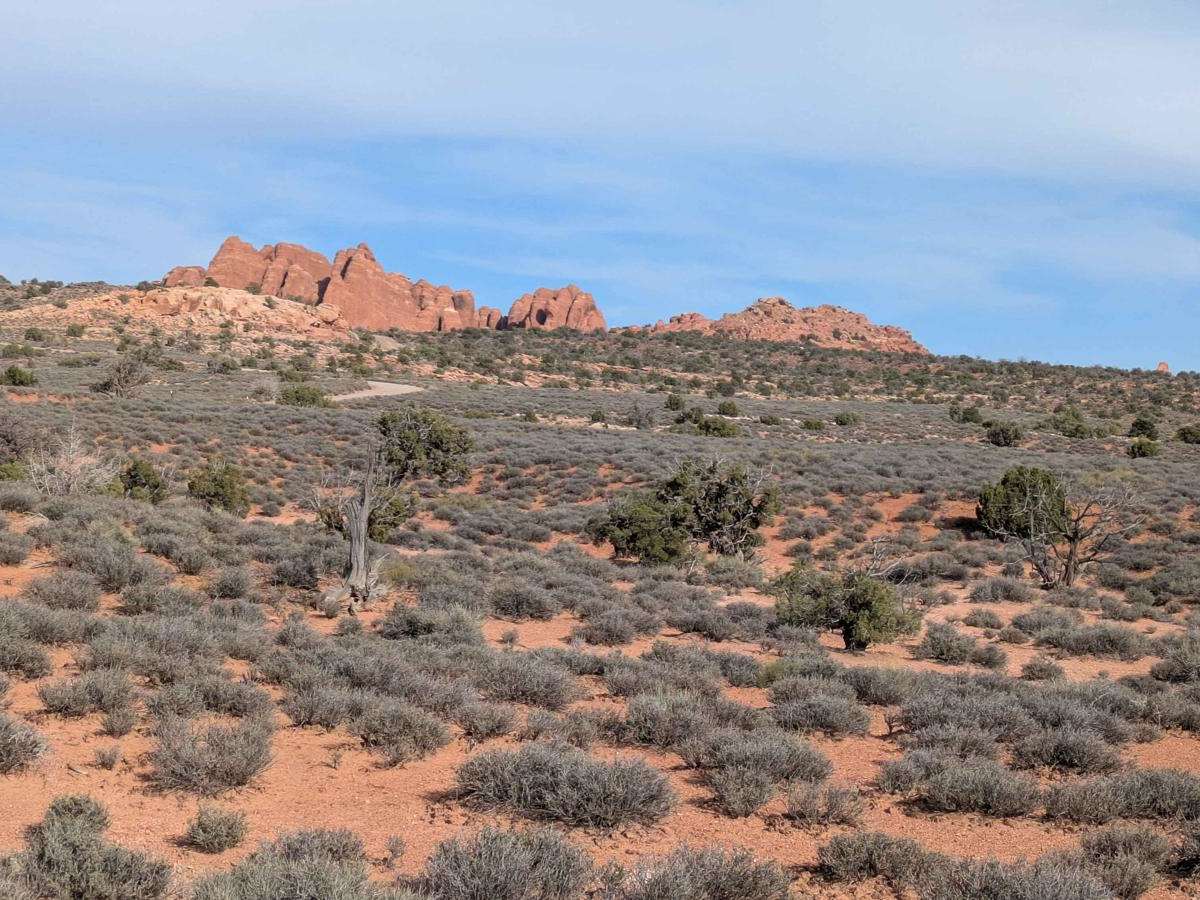 Arches via Salt Valley Road trail photo