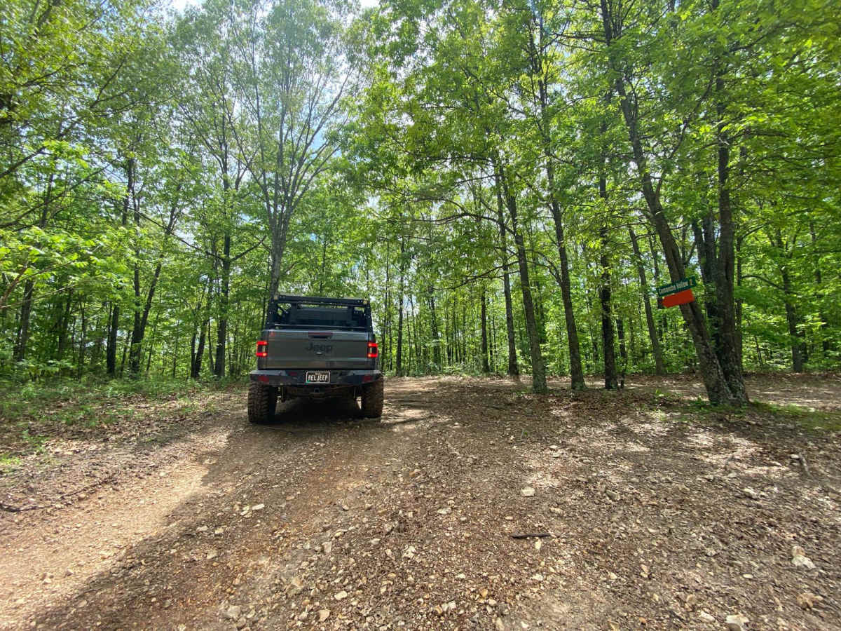 Comanche Hollow trail photo