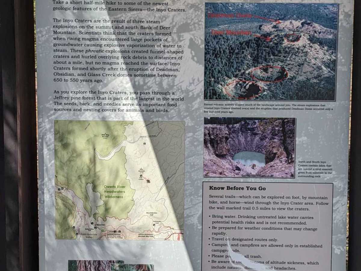 Inyo crater via Dry Creek Spur photo 4