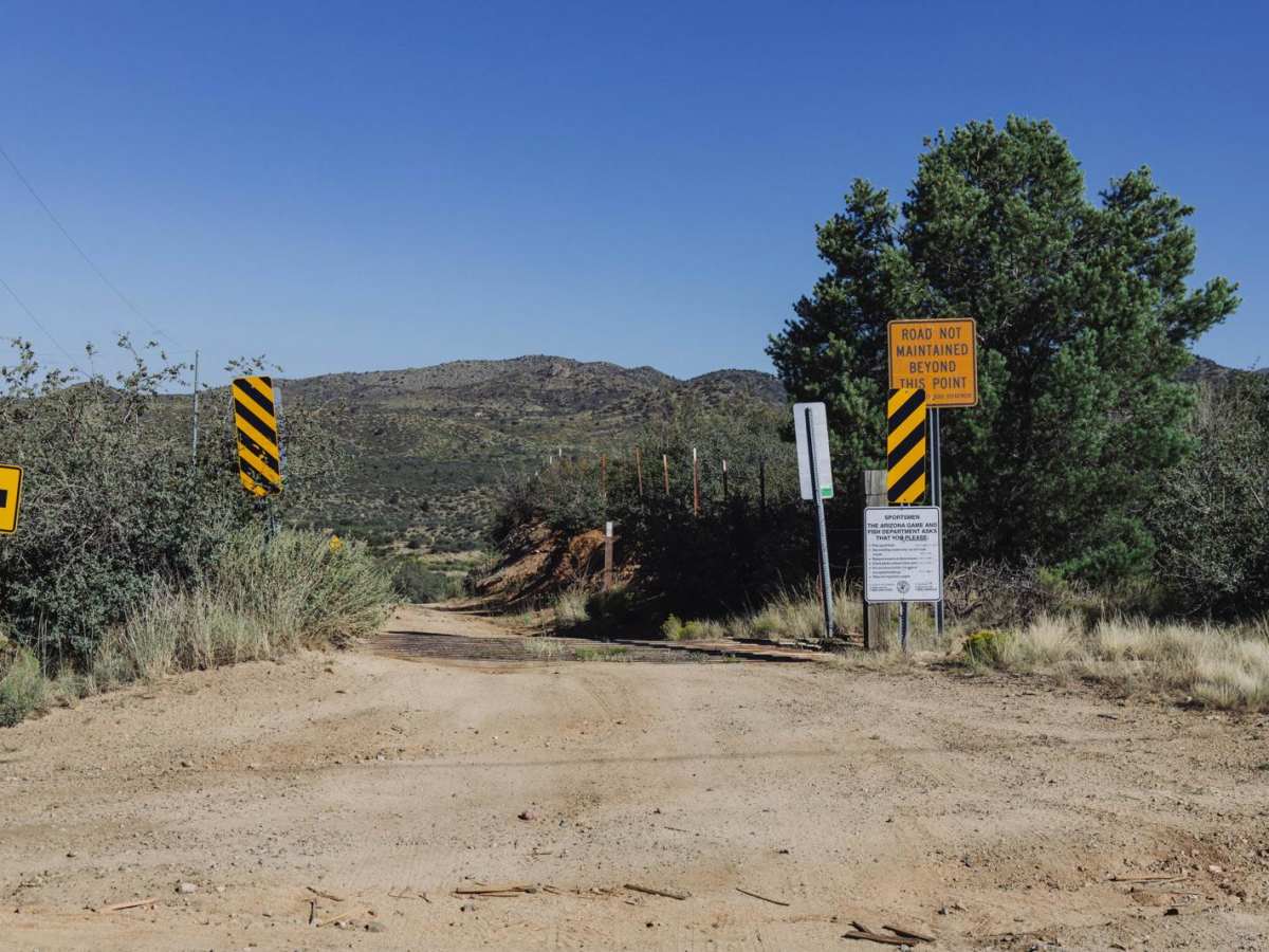 McNary Mine Road trail photo