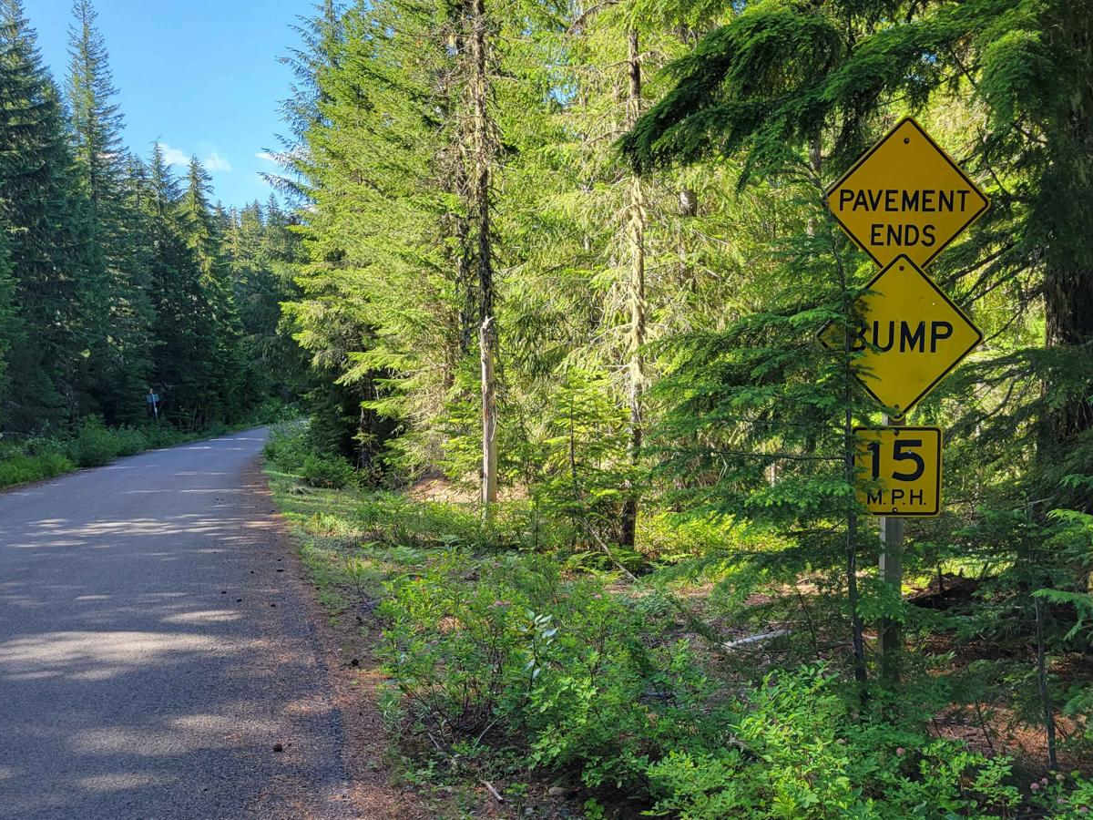 FR 30 - Wind River trail photo