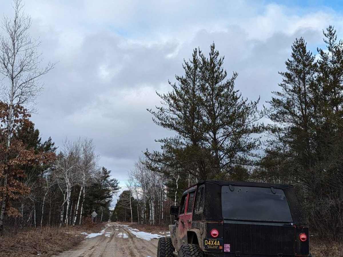 Blue Lake Road trail photo