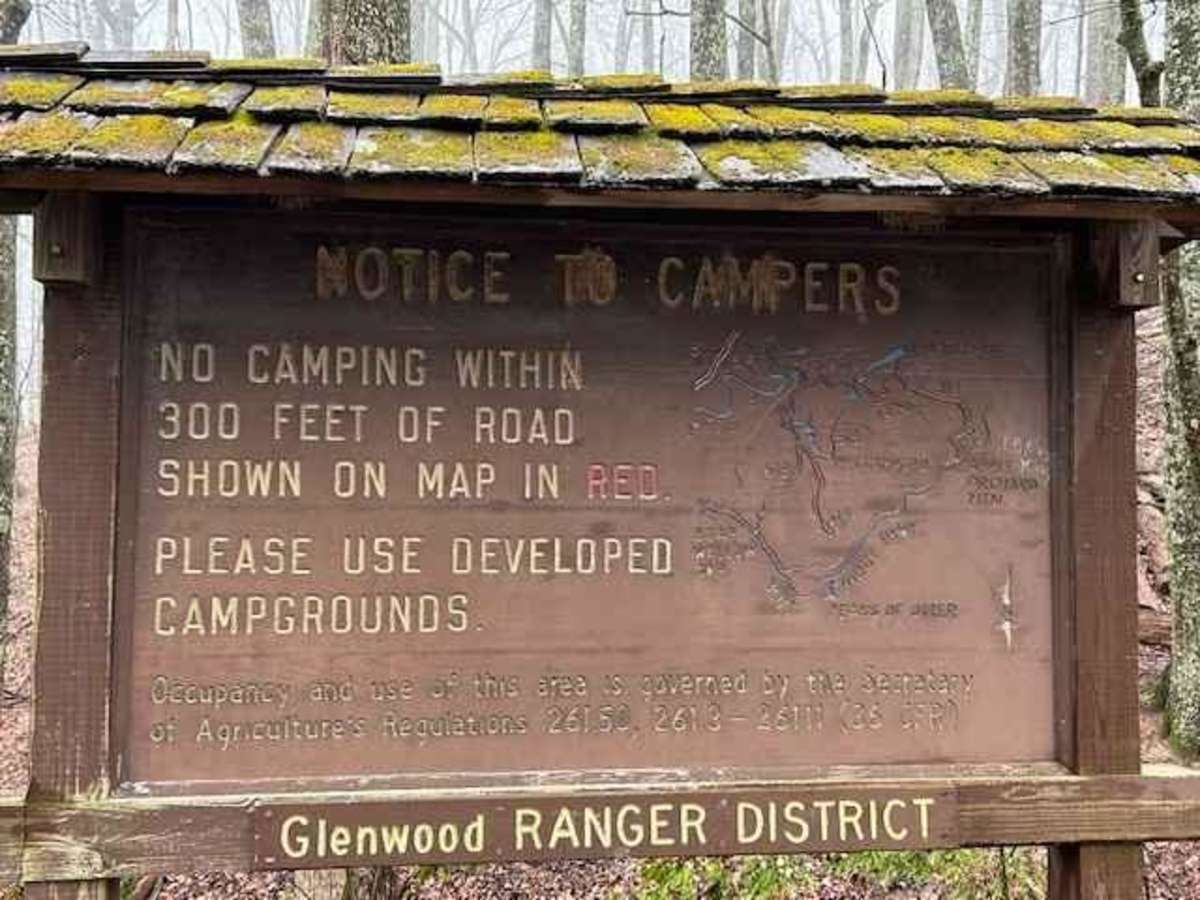 Powell's Gap trail photo