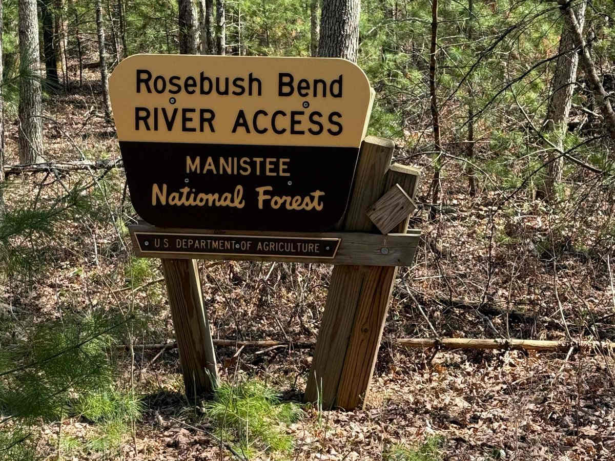 NFS 5467 (Rosebush Bend Angler Access) trail photo