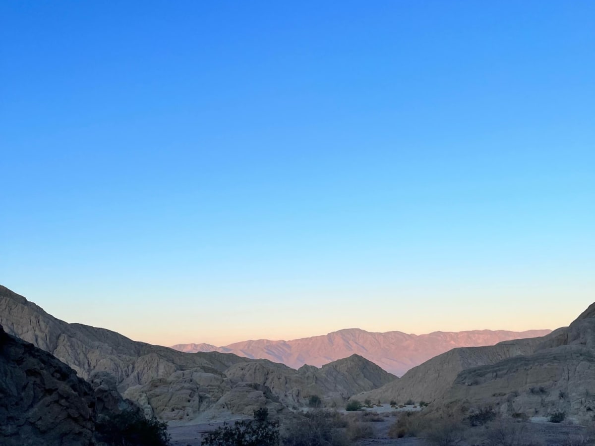 Painted Canyon Road trail photo