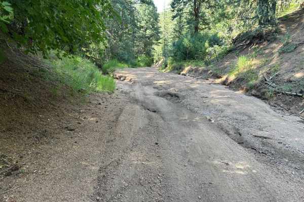 West Jackson Creek Road to Hidden Valley Road